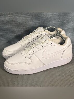 Nike Ebernon Low Casual All Triple White Sneakers AQ1775-100 Men's Size 7